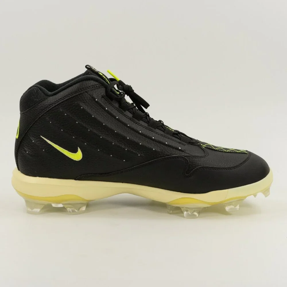 Nike Griffey 2 MCS 'Black Volt' HF1579-001 Molded Baseball Cleats size 14
